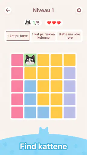 Meowdoku: Hjernepuslespil screenshot