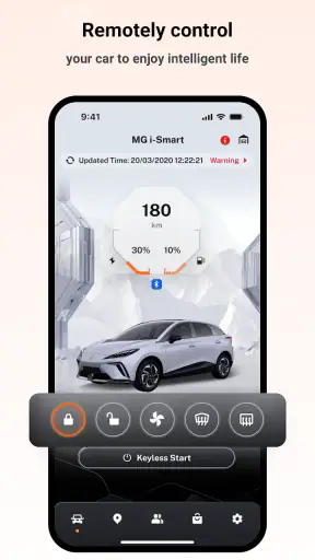 MG i-SMART screenshot