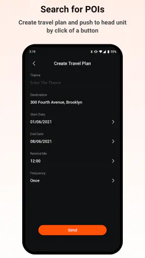 MG i-SMART screenshot