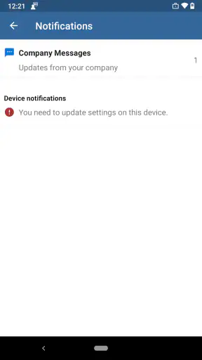 Microsoft Intune-firmaportal screenshot