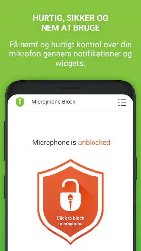 Mikrofon Blocker: Mic Anti Spy screenshot