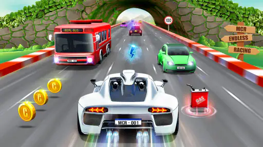 Mini Car Racing - Bil spil screenshot
