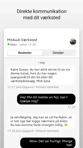 mitAudi screenshot