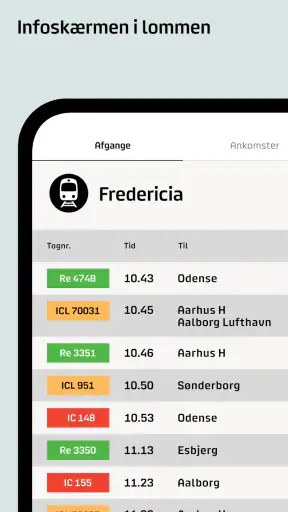 MitTog – Tog og S-tog screenshot