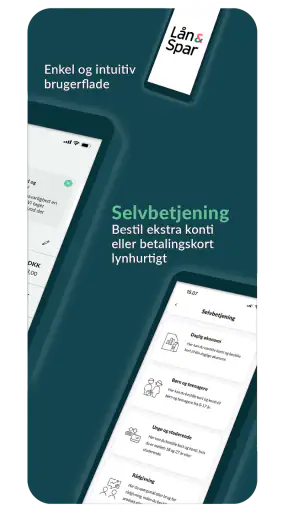 Mobilbank - Lån & Spar Bank screenshot