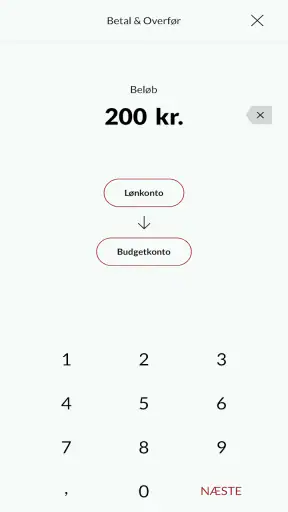 Mobilbank MiddelfartSparekasse screenshot