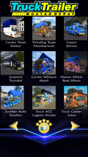Mod Truck Trailer Muatan Berat screenshot