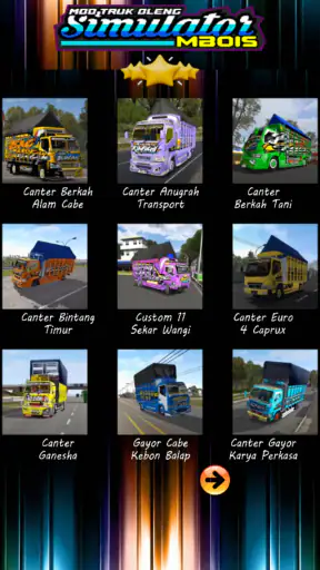 Mod Truk Oleng Simulator Mbois screenshot