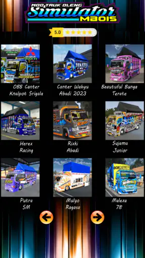 Mod Truk Oleng Simulator Mbois screenshot