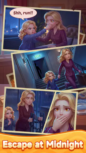 Mom, Run! — Merge Mystery screenshot