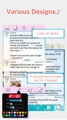 Moment Diary screenshot