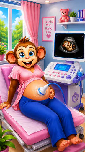 Monkey Mom Baby Shower Party screenshot