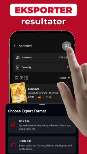 MonPrice – Card Value Scanner screenshot