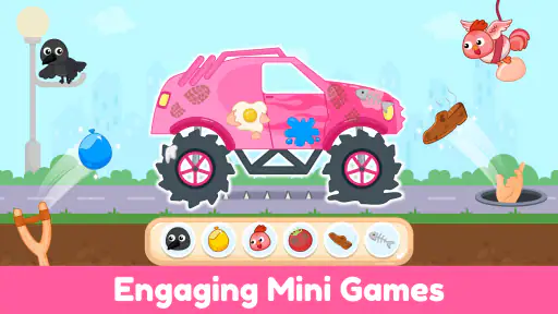 Monster Truck Kids Car Games screenshot