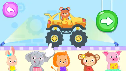 Monster Truck Kids Car Games screenshot