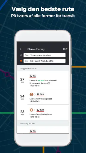 Moovit: Bus, Metro & Tog Info screenshot
