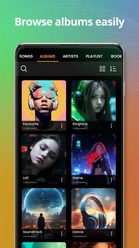 Musik afspiller screenshot