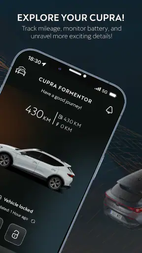 My CUPRA App screenshot