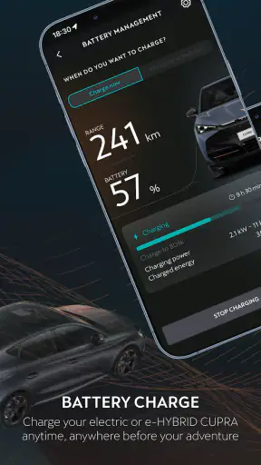 My CUPRA App screenshot