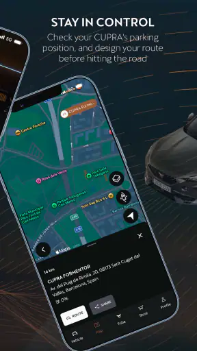 My CUPRA App screenshot