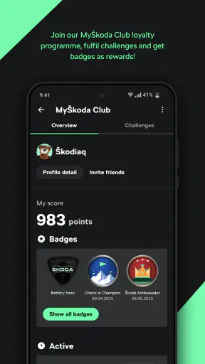 MyŠkoda screenshot