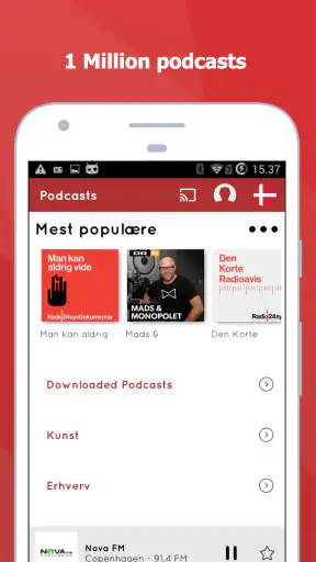 myTuner Radio Danmark DAB screenshot