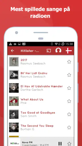 myTuner Radio Danmark DAB screenshot