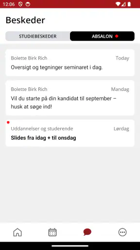 myUCPH screenshot