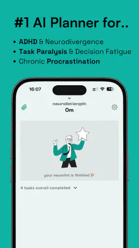 neurolist꞉ AI Planner for ADHD screenshot