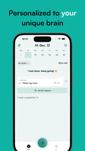 neurolist꞉ AI Planner for ADHD screenshot