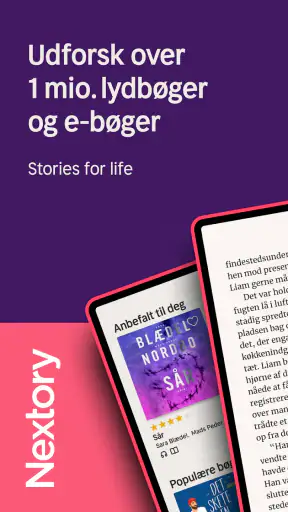 Nextory: Lydbøger og E-bøger screenshot