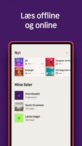 Nextory: Lydbøger og E-bøger screenshot