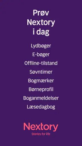 Nextory: Lydbøger og E-bøger screenshot