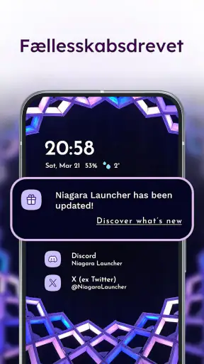 Niagara Launcher ‧ Startskærm screenshot