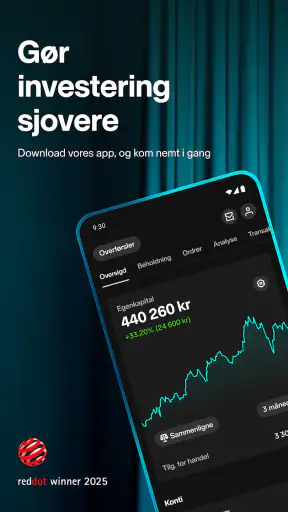 Nordnet: Aktier og fonde screenshot