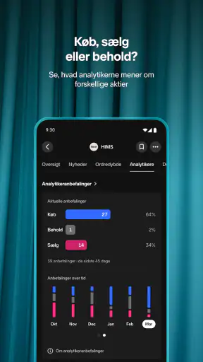 Nordnet: Aktier og fonde screenshot