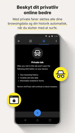 Norton AntiTrack screenshot