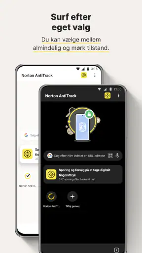 Norton AntiTrack screenshot