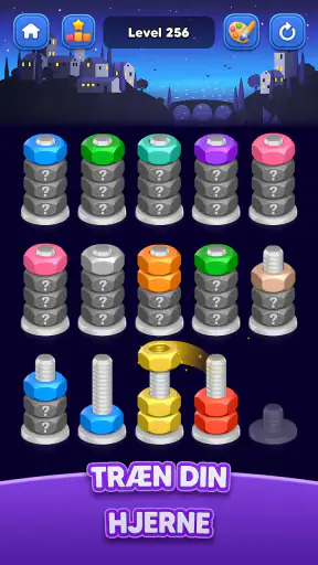Nut Sort: Color Match Game screenshot