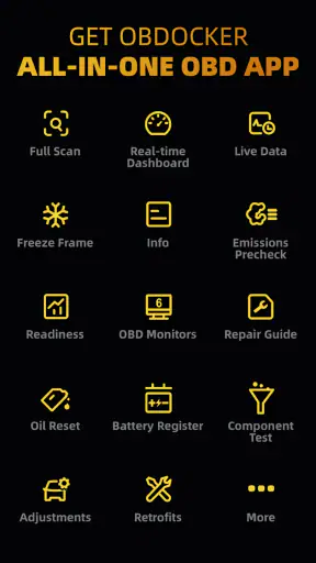 OBDocker - OBD2 Car Scanner screenshot