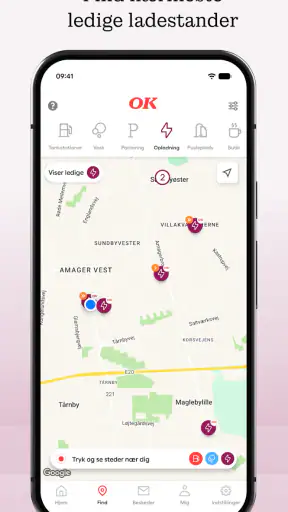 OK: Tank, oplad, vask, parker screenshot