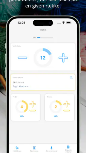 Omgangstæller - Strik & Hækel screenshot