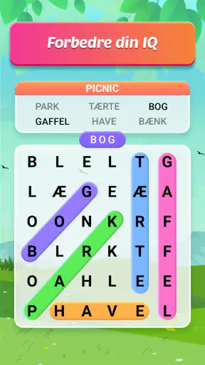 Ordsøgning - Ordspil screenshot