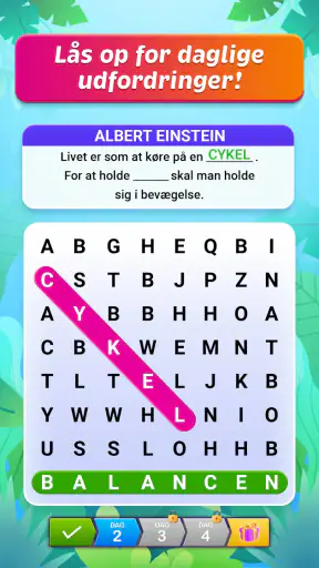 Ordsøgning - Ordspil screenshot
