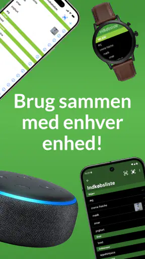 OurGroceries Indkøbsliste screenshot