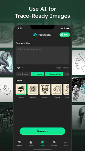 Papercopy - Tracer screenshot