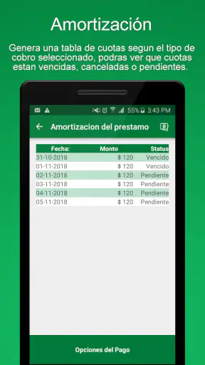 Payo - Gestor de préstamos screenshot
