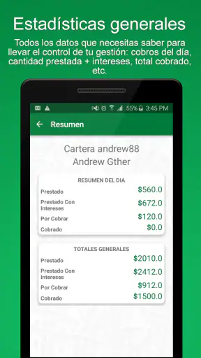 Payo - Gestor de préstamos screenshot