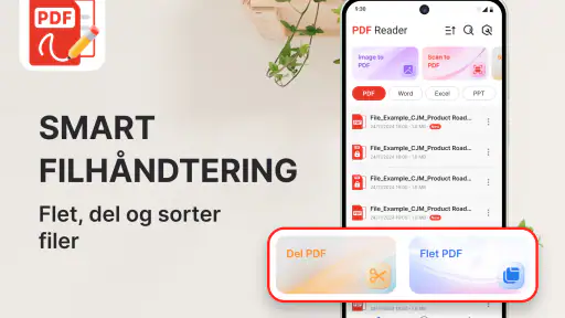 PDF-læser & PDF-fremviser screenshot