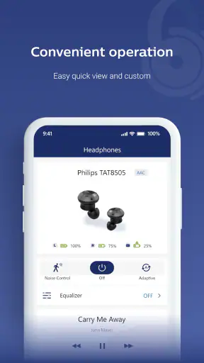 Philips Headphones screenshot